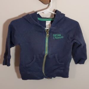 ‼️5/$10‼️Carter's baby boy zip sweatshirt